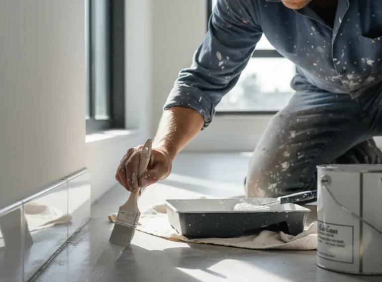 Comment peindre des plinthes en carrelage : guide détaillé pour une rénovation réussie