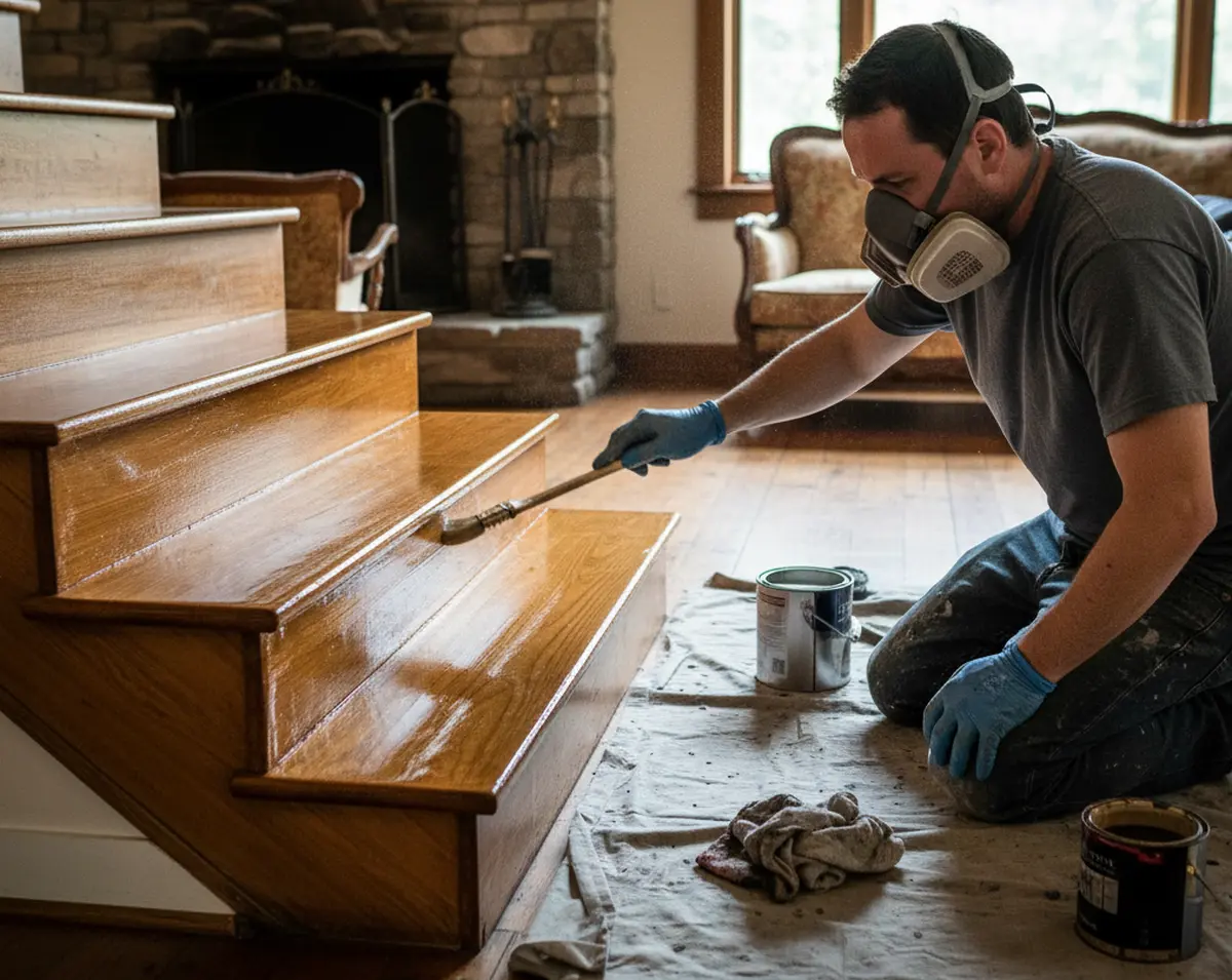 Vernis pour escalier en bois : guide pour une protection résistante et naturelle