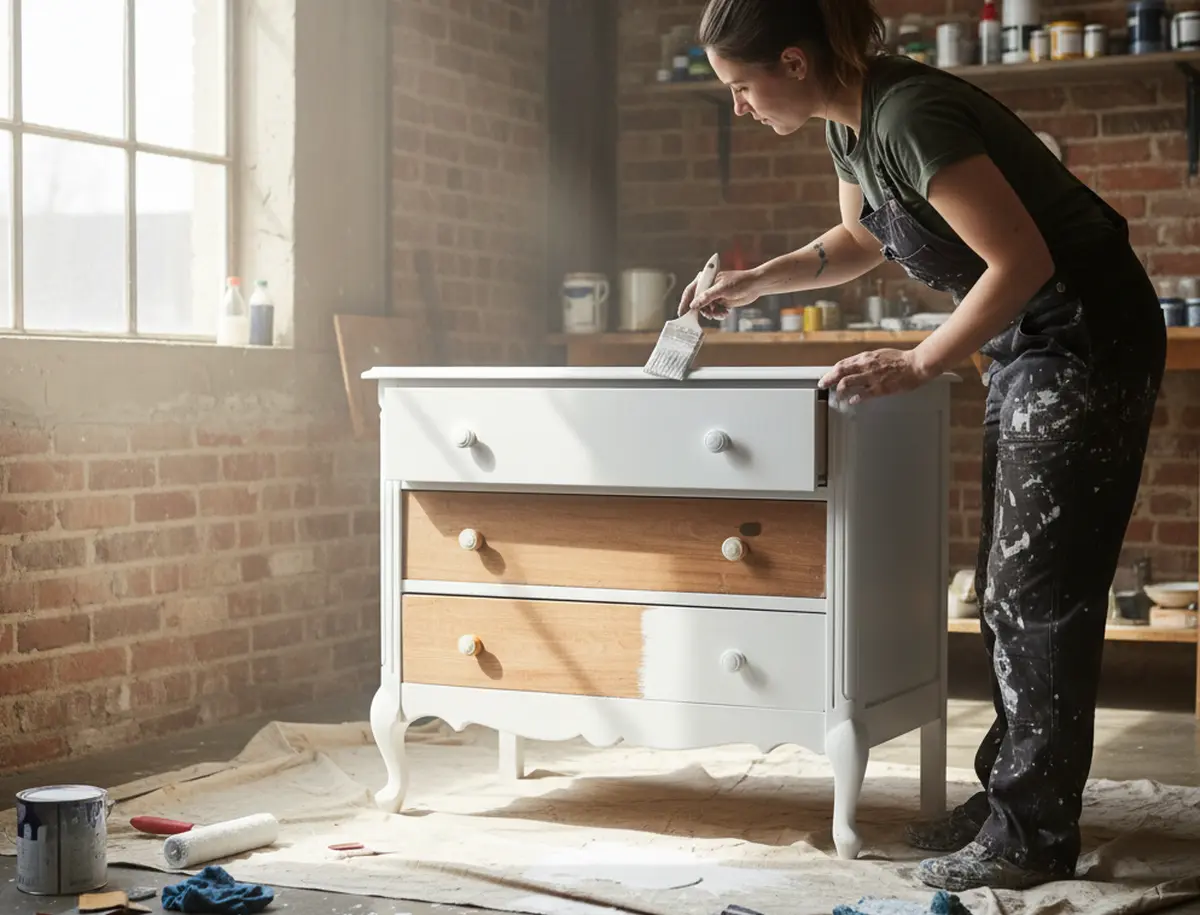Idée de couleur pour repeindre un meuble en bois