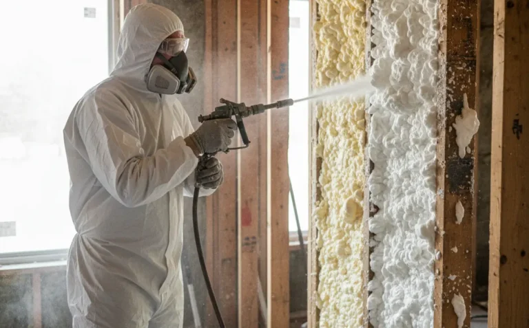 Mousse polyuréthane projetée : avantages inconvénients pour l’isolation maison