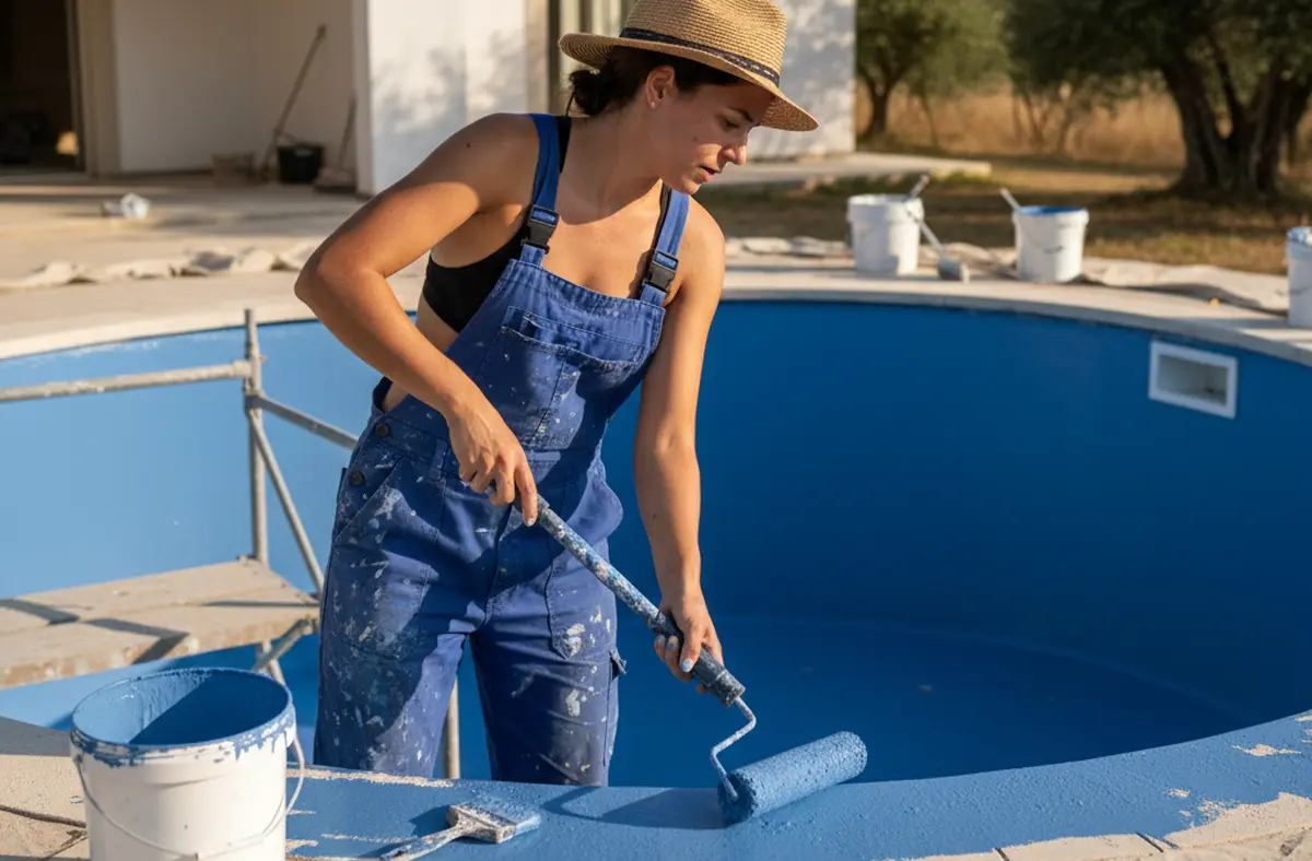 Peinture anti-algues : guide complet pour piscines et façades