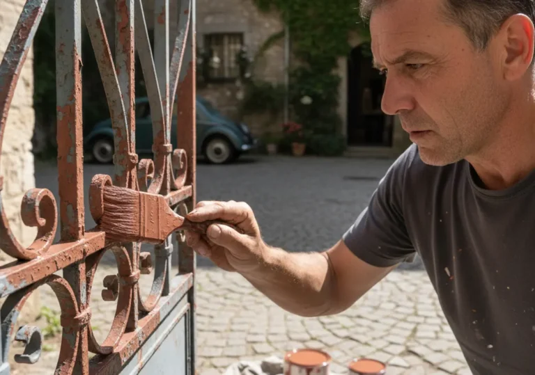 Peinture antirouille : solution directe pour stopper la rouille sur métal