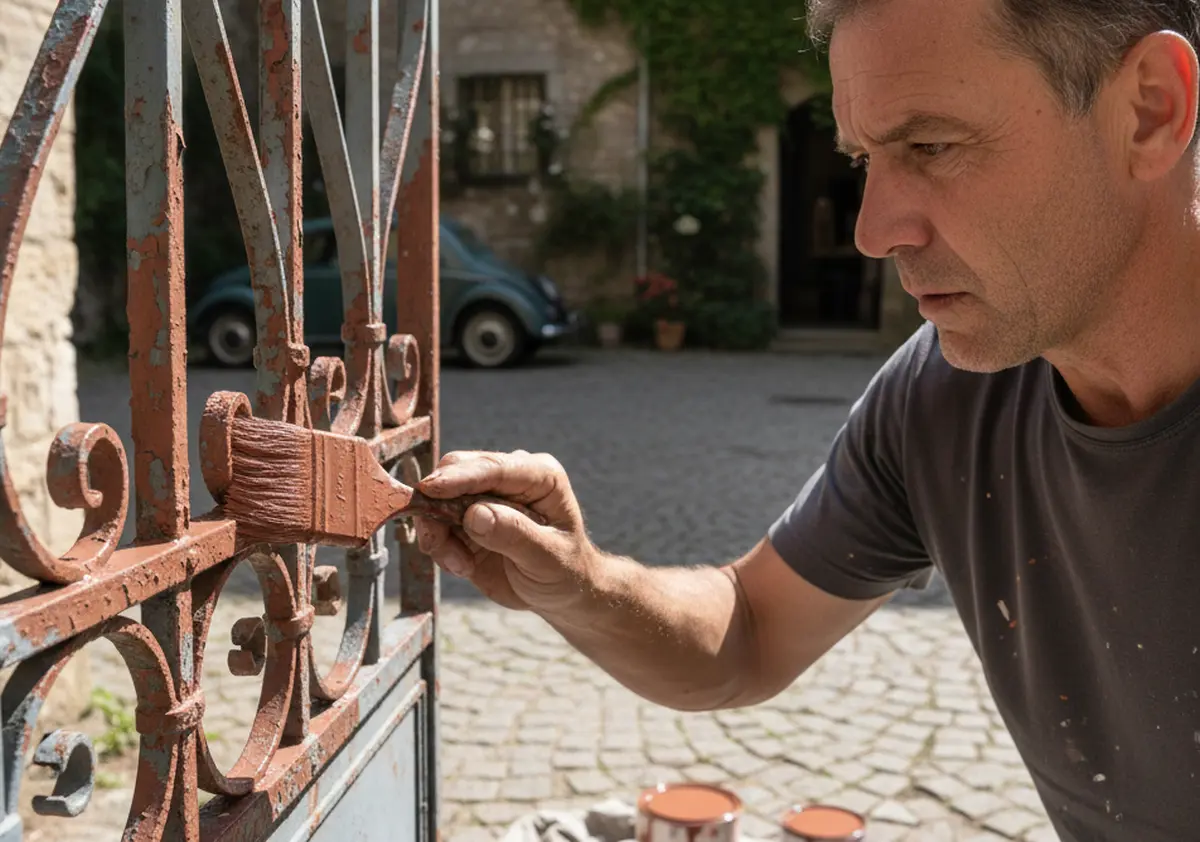 Peinture antirouille : solution directe pour stopper la rouille sur métal