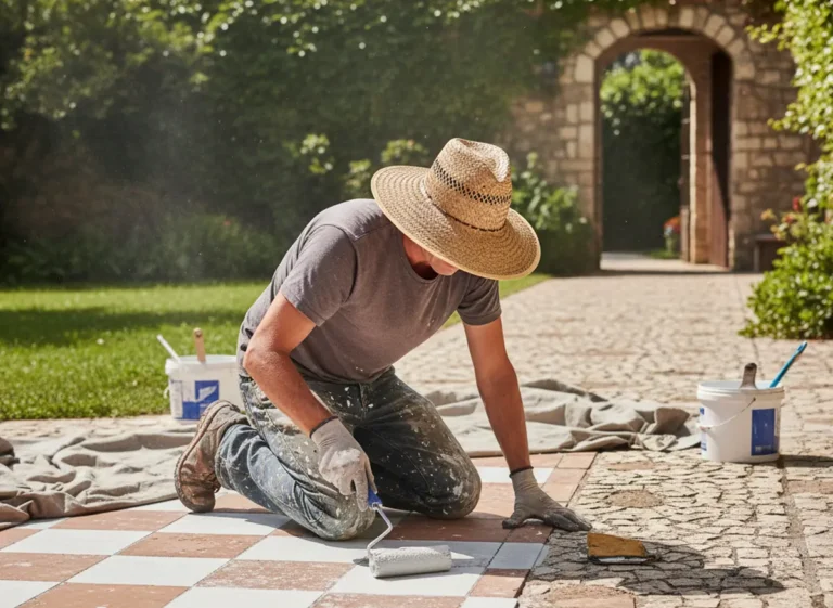 Peinture pour rénovation carrelage extérieur : notre guide complet