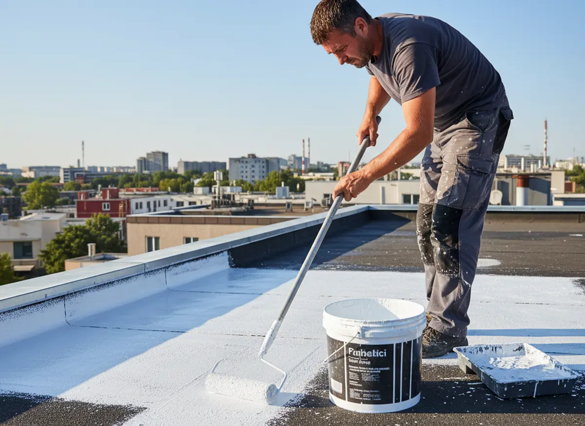 Peinture réfléchissante toiture la solution cool roof pour réduire la chaleur et protéger votre toit