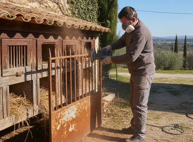 Comment préparer le métal avant peinture antirouille : guide étape par étape