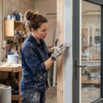 Comment peindre une porte en aluminium étape par étape
