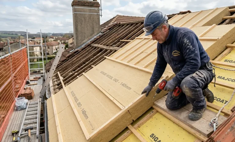 Isolation toiture par l'extérieur en rénovation : techniques, coûts et mise en œuvre