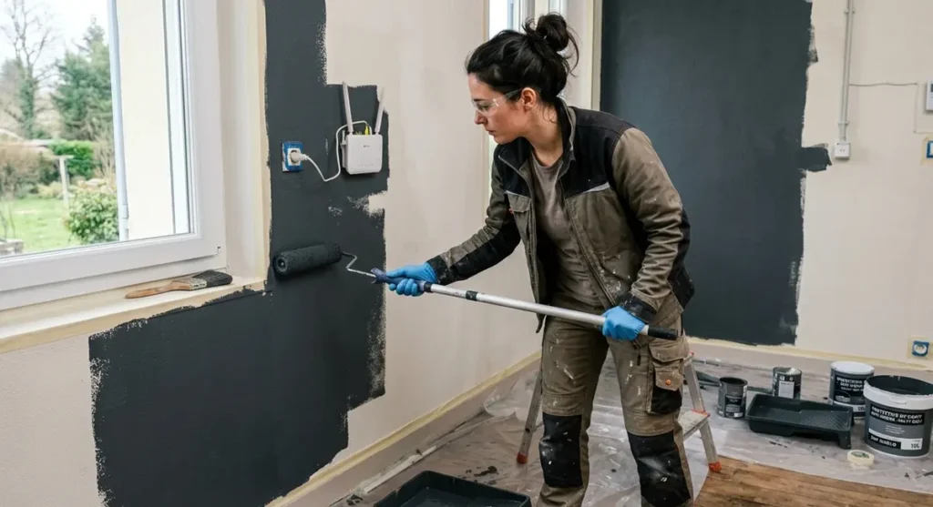 Peinture anti ondes électromagnétiques - guide complet pour protéger votre habitat