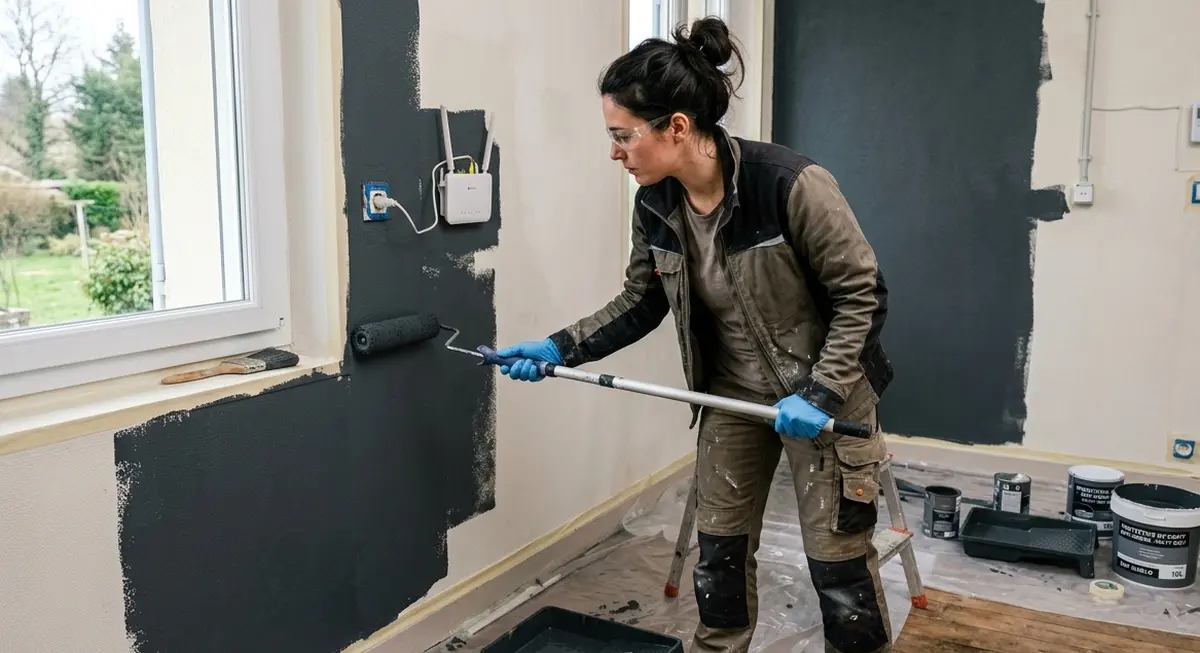 Peinture anti ondes électromagnétiques - guide complet pour protéger votre habitat